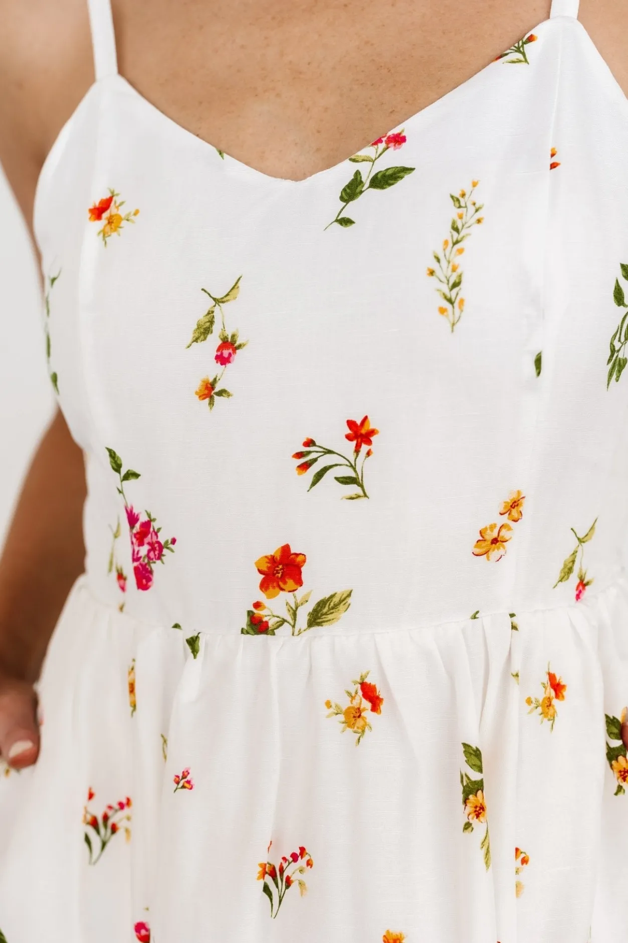 New Baltic Born Daniella Tank Dress | Off White Floral OffWhiteFloral