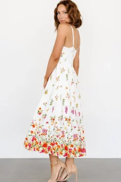 New Baltic Born Daniella Tank Dress | Off White Floral OffWhiteFloral