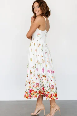 New Baltic Born Daniella Tank Dress | Off White Floral OffWhiteFloral
