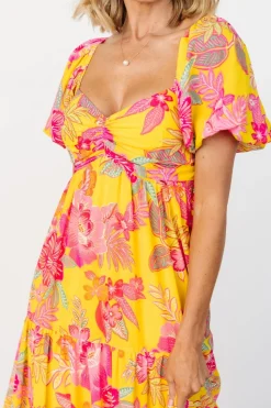 Sale Baltic Born Darla Maxi Dress | Yellow + Pink Floral Yellow+PinkFloral