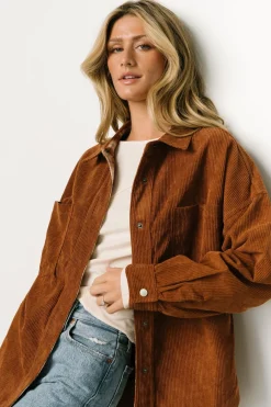 Online Baltic Born Davis Corduroy Shacket | Spice