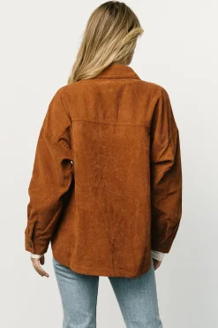 Online Baltic Born Davis Corduroy Shacket | Spice