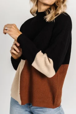 Sale Baltic Born Dawson Knit Sweater | Black Multi BlackMulti