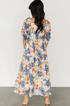Outlet Baltic Born Denton Midi Dress | Blue Multi BlueMulti