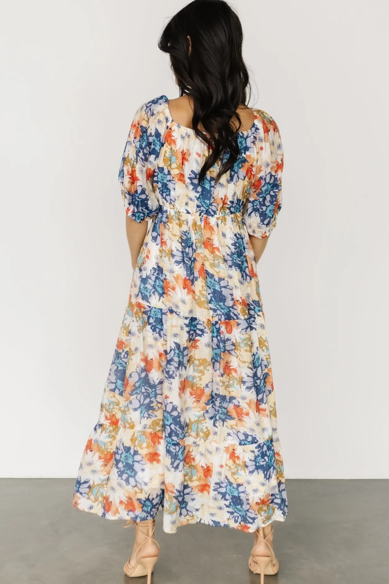 Outlet Baltic Born Denton Midi Dress | Blue Multi BlueMulti