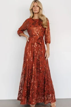 Best Baltic Born Destiny Sequin Maxi Dress | Cinnamon