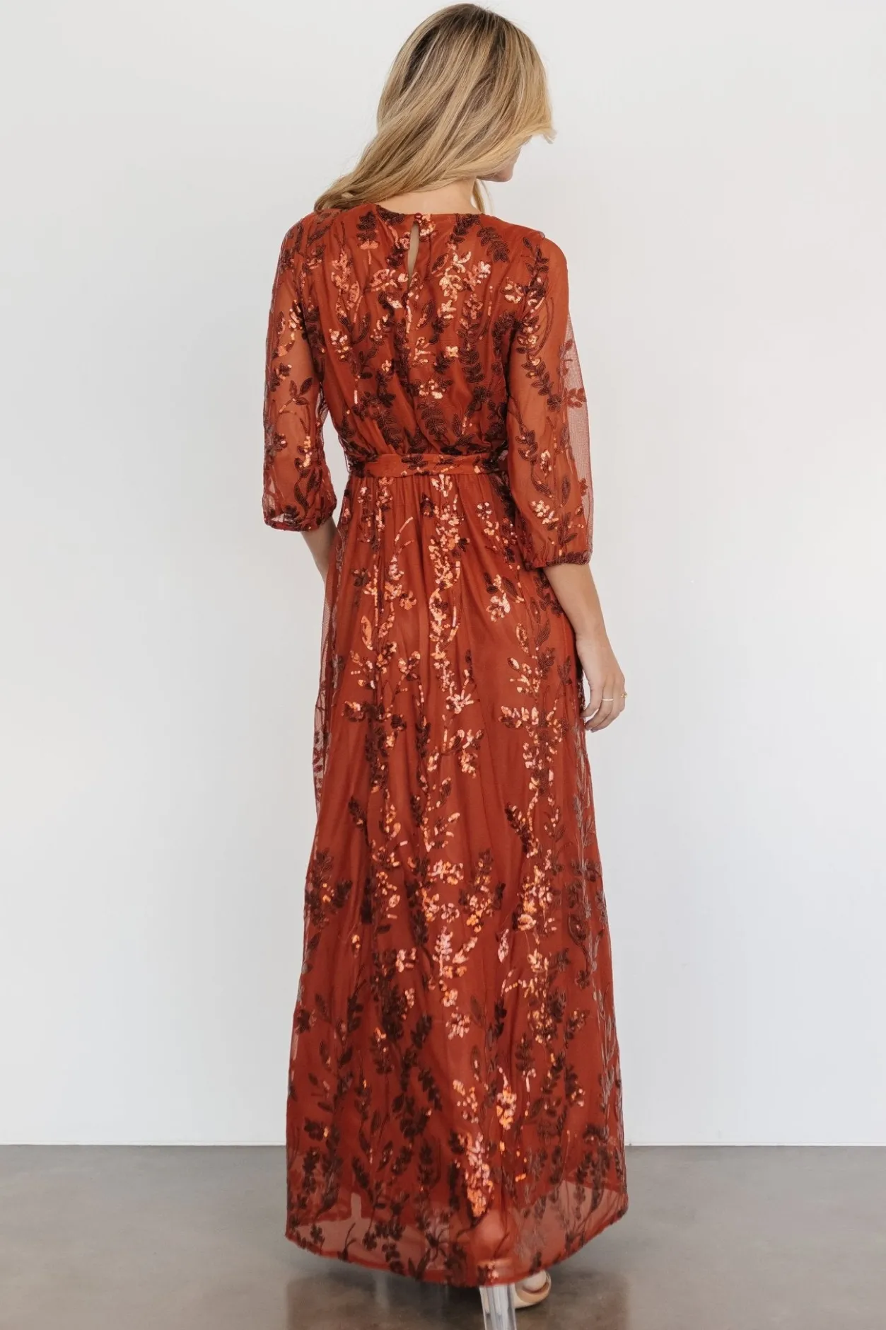 Best Baltic Born Destiny Sequin Maxi Dress | Cinnamon