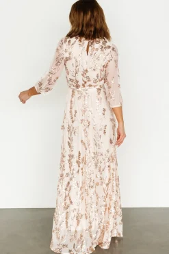 Clearance Baltic Born Destiny Sequin Maxi Dress | Rose Gold RoseGold