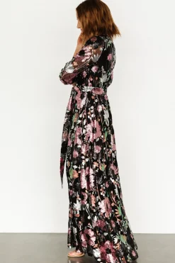 Sale Baltic Born Destiny Sequin Maxi Dress | Black Multi BlackMulti