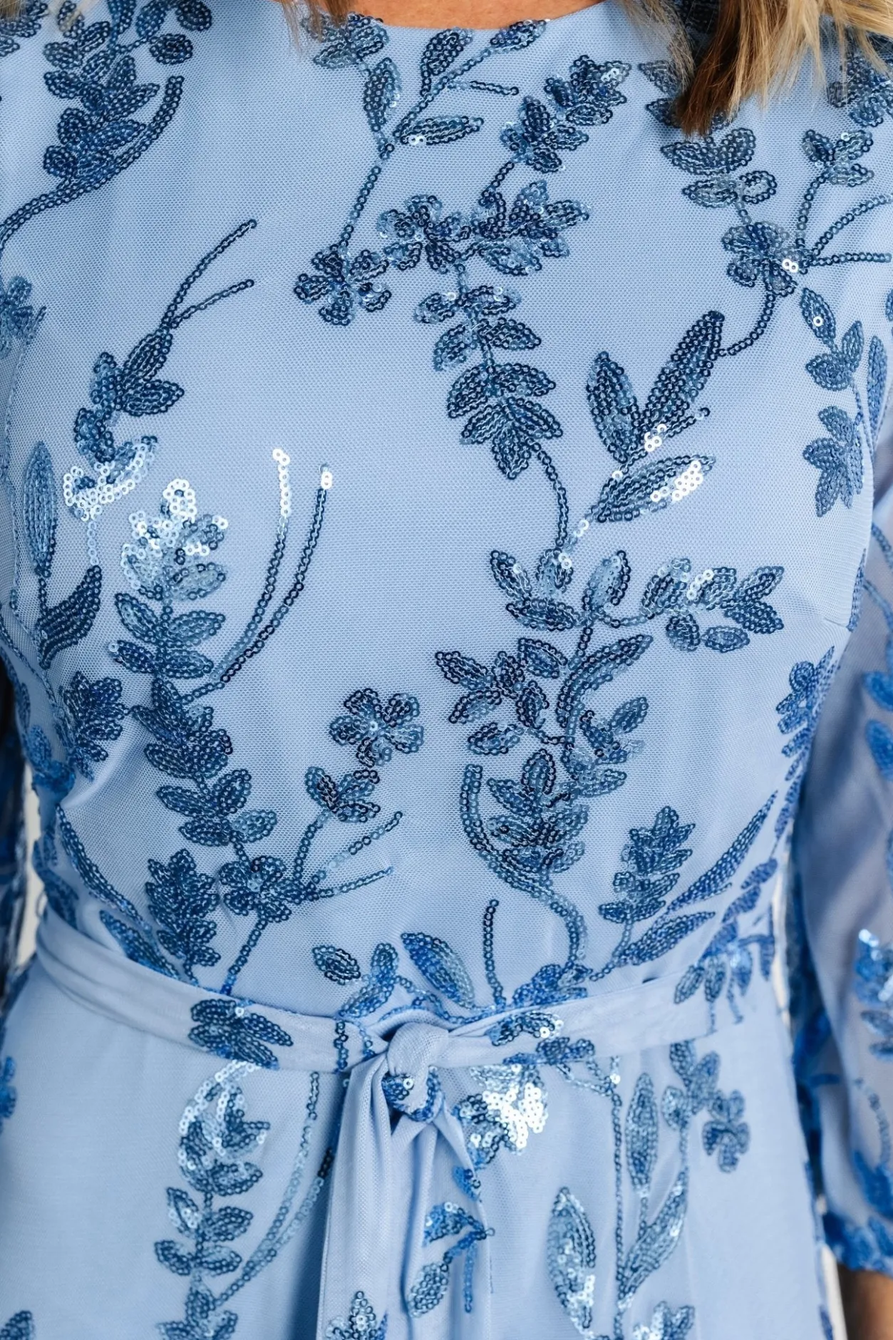 Online Baltic Born Destiny Sequin Maxi Dress | Blue