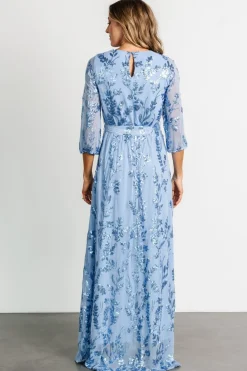 Online Baltic Born Destiny Sequin Maxi Dress | Blue