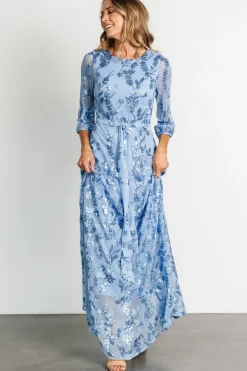 Online Baltic Born Destiny Sequin Maxi Dress | Blue