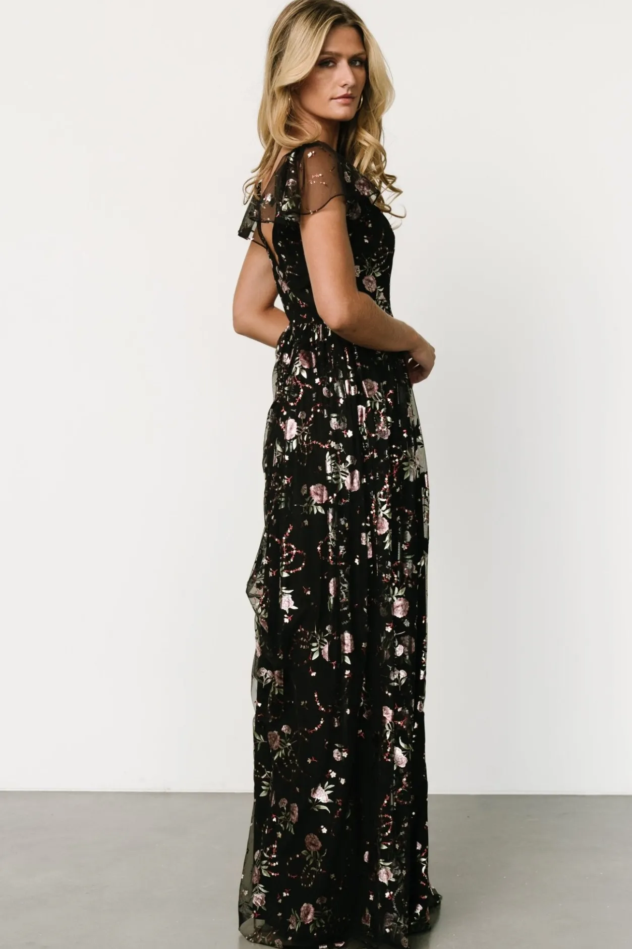 Fashion Baltic Born Devany Maxi Dress | Black Multi BlackMulti
