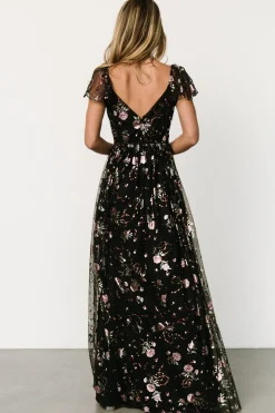Fashion Baltic Born Devany Maxi Dress | Black Multi BlackMulti