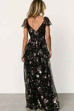 Fashion Baltic Born Devany Maxi Dress | Black Multi BlackMulti