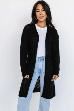 Discount Baltic Born Devman Knit Cardigan | Black