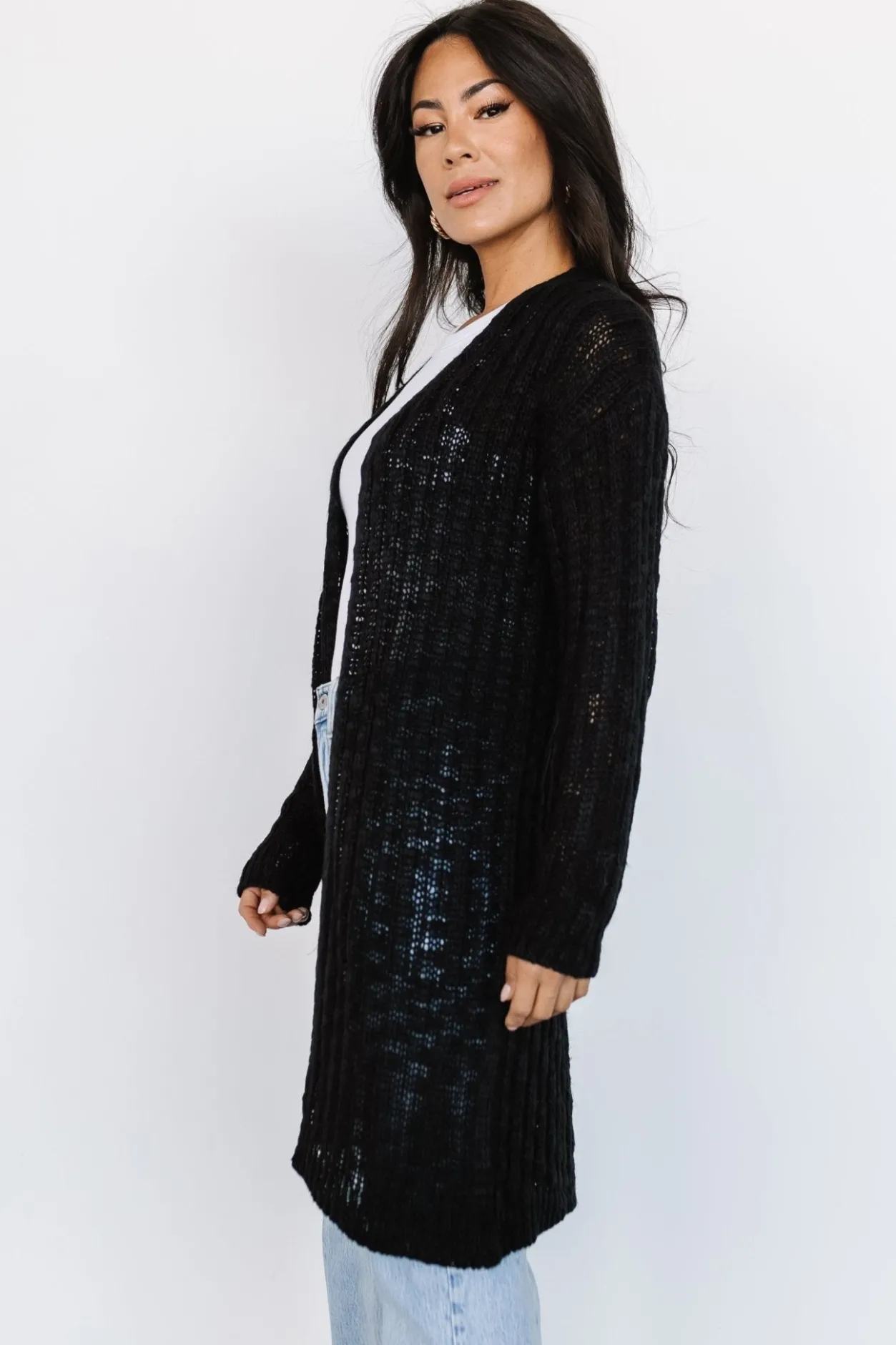 Discount Baltic Born Devman Knit Cardigan | Black