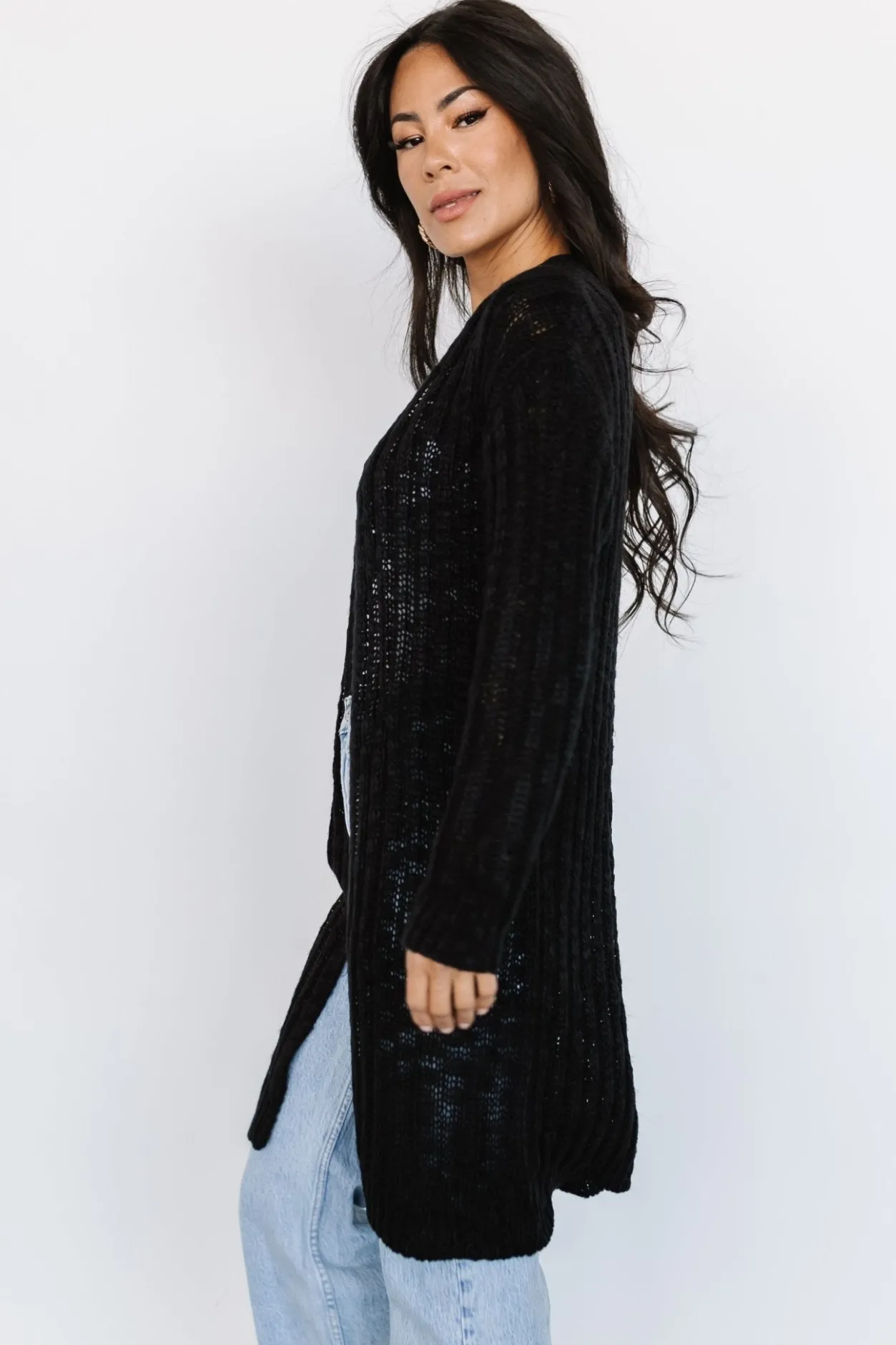 Discount Baltic Born Devman Knit Cardigan | Black