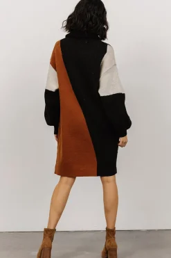 Fashion Baltic Born Diego Sweater Dress | Black Multi BlackMulti