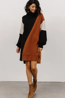 Fashion Baltic Born Diego Sweater Dress | Black Multi BlackMulti