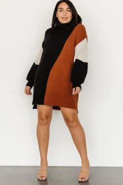 Fashion Baltic Born Diego Sweater Dress | Black Multi BlackMulti