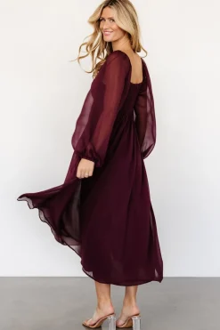 Fashion Baltic Born Dione Midi Dress | Mahogany