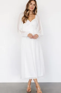 Outlet Baltic Born Dione Midi Dress | Off-White