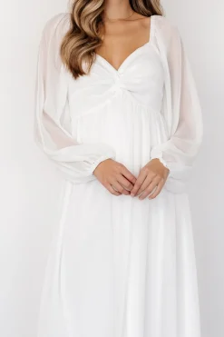 Outlet Baltic Born Dione Midi Dress | Off-White