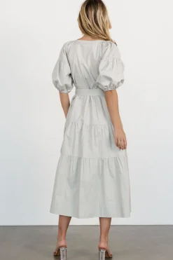 New Baltic Born Dorothy Poplin Maxi Dress | Sage