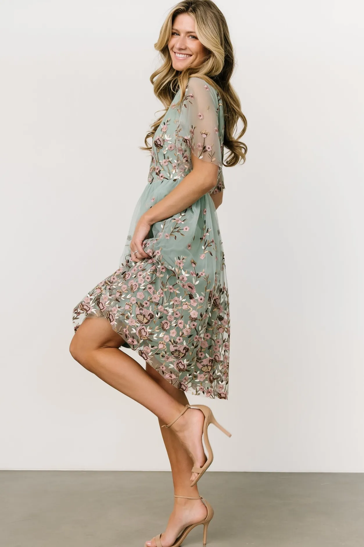 Online Baltic Born Duchess Tulle Dress | Sage Garden SageGarden