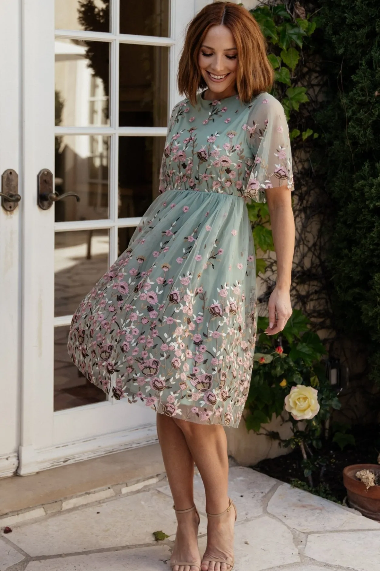Online Baltic Born Duchess Tulle Dress | Sage Garden SageGarden