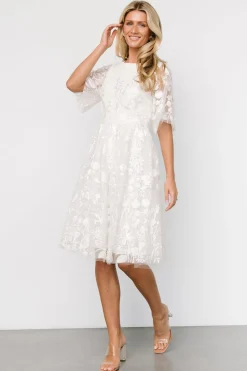 Discount Baltic Born Duchess Tulle Dress | White Garden WhiteGarden