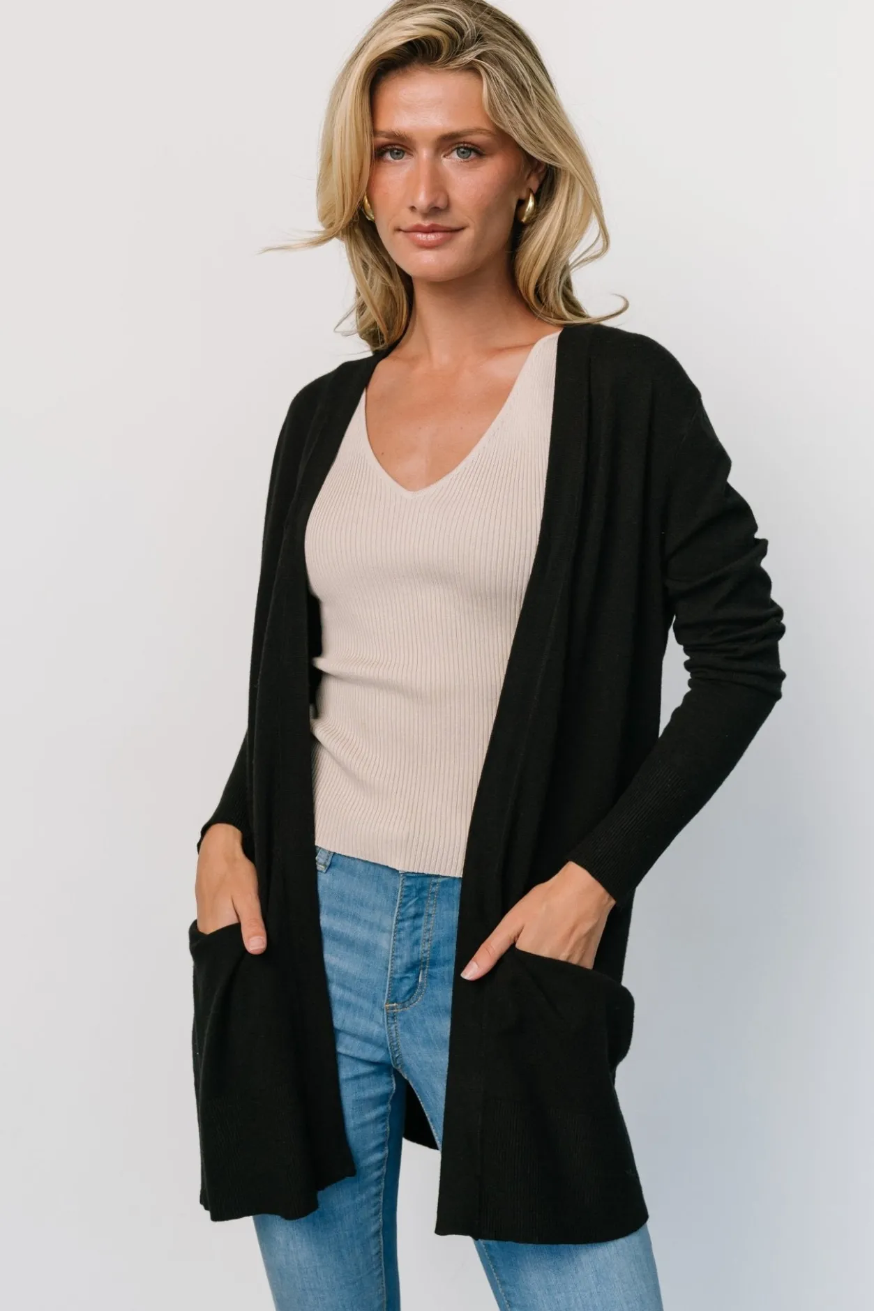 New Baltic Born Edison Cardigan | Black
