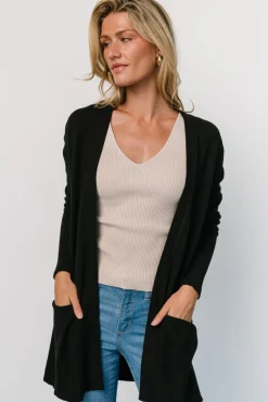 New Baltic Born Edison Cardigan | Black