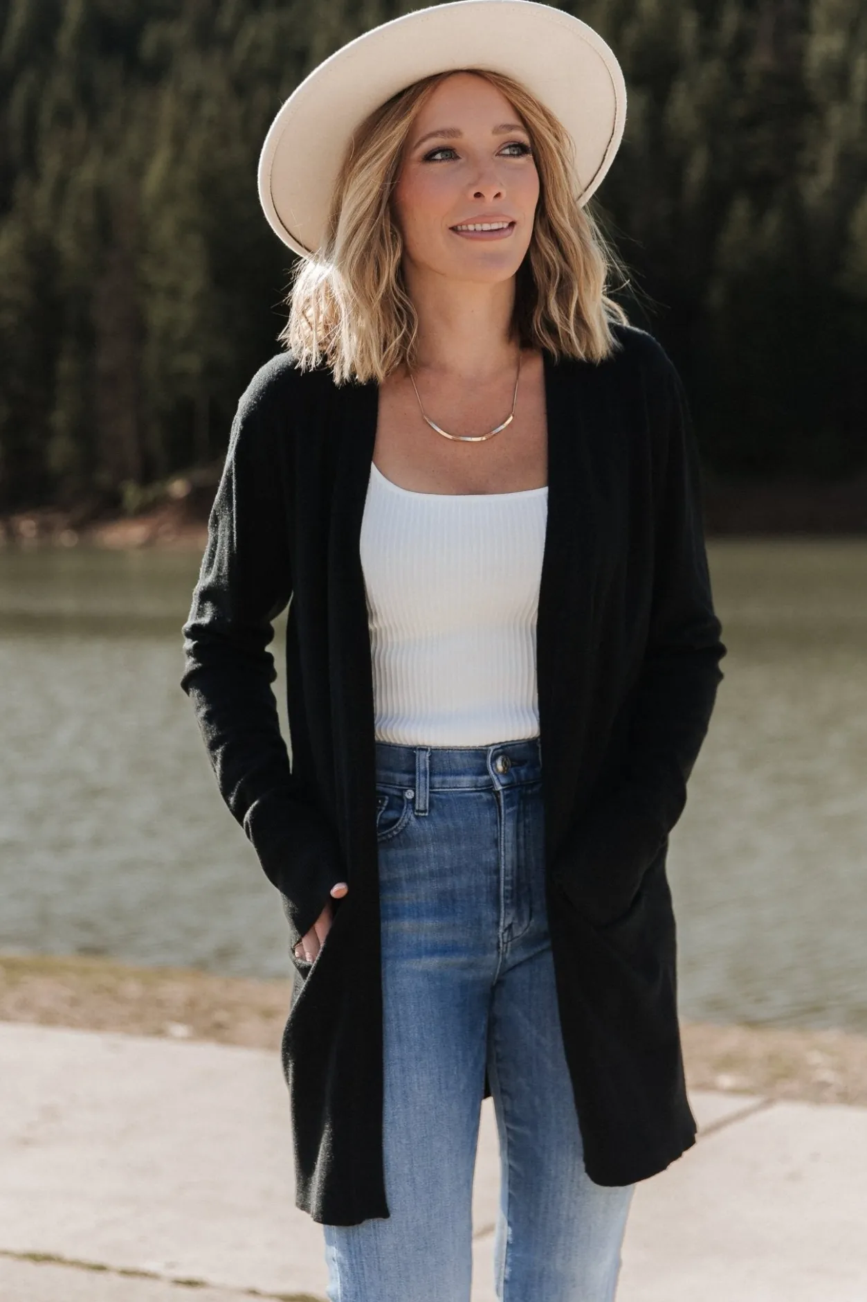 New Baltic Born Edison Cardigan | Black