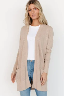 Outlet Baltic Born Edison Cardigan | Oatmeal