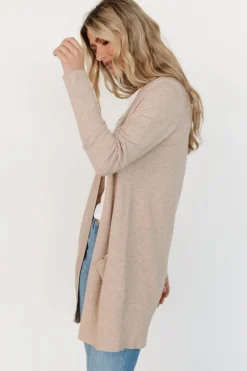 Outlet Baltic Born Edison Cardigan | Oatmeal