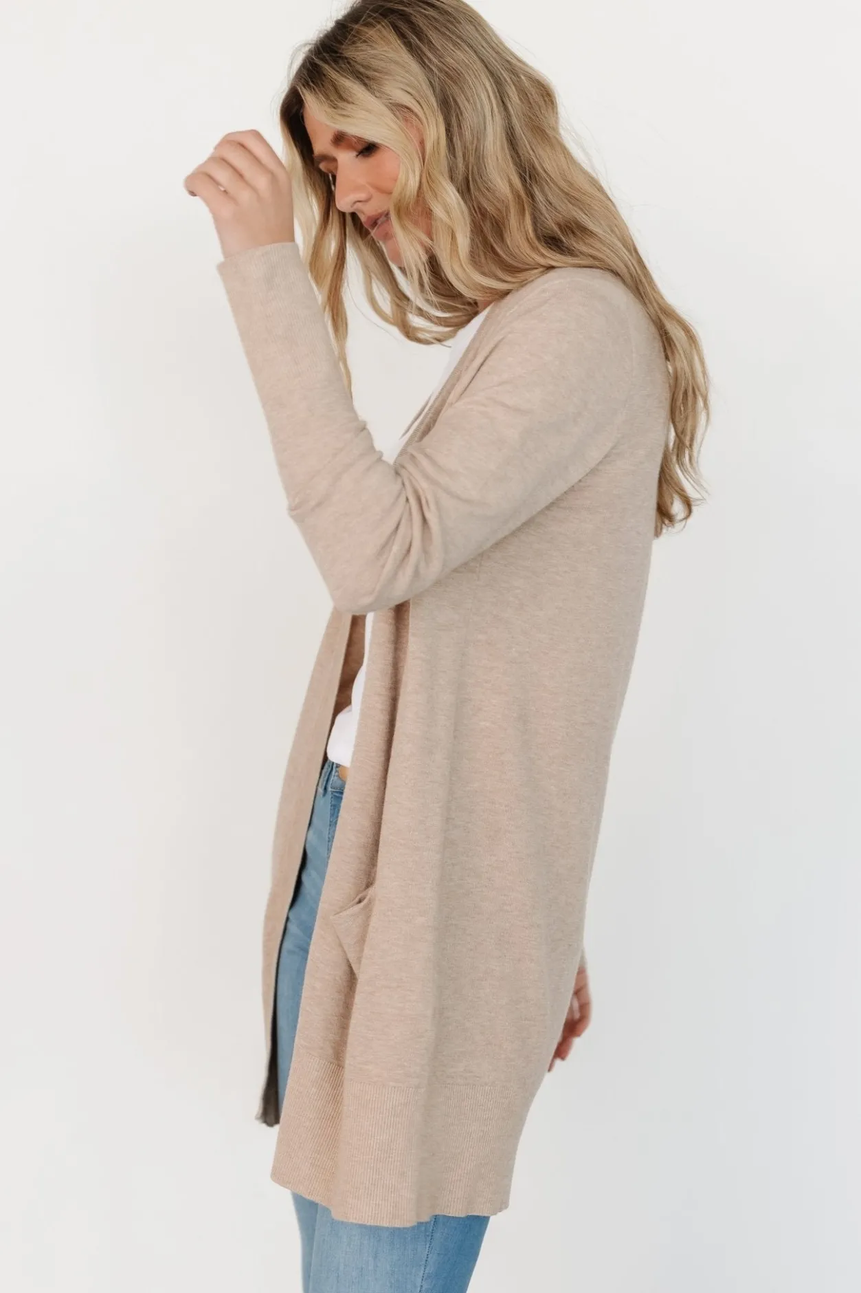 Outlet Baltic Born Edison Cardigan | Oatmeal