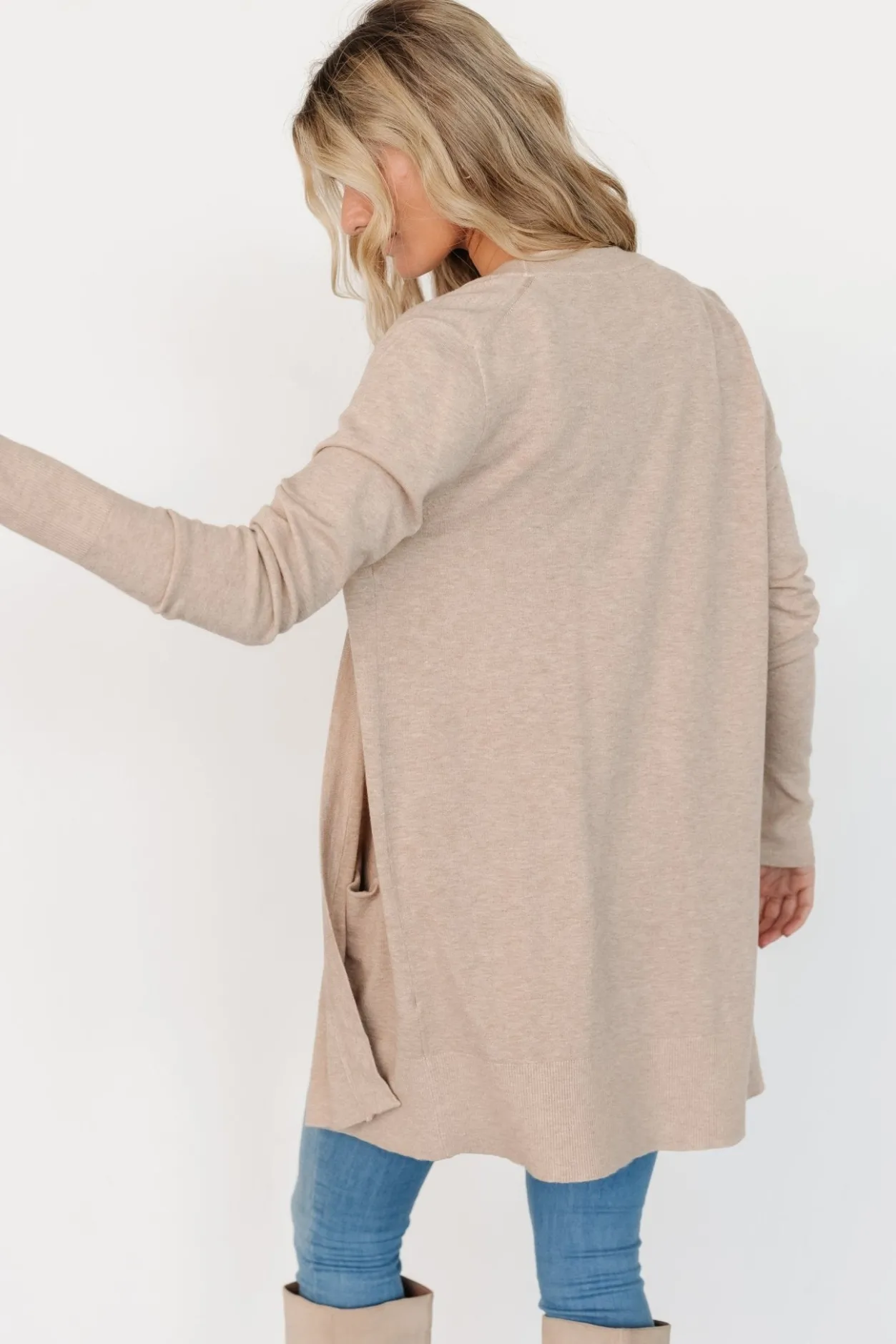 Outlet Baltic Born Edison Cardigan | Oatmeal