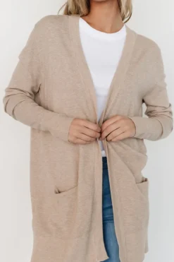 Outlet Baltic Born Edison Cardigan | Oatmeal