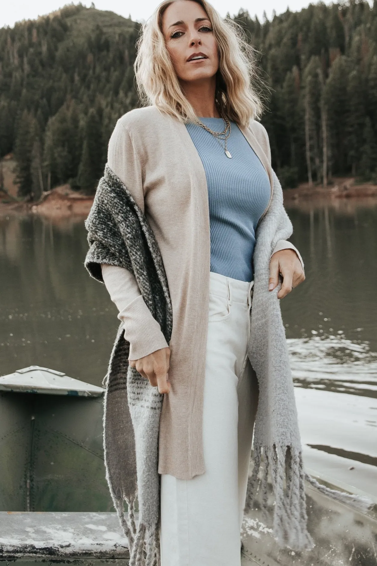 Outlet Baltic Born Edison Cardigan | Oatmeal