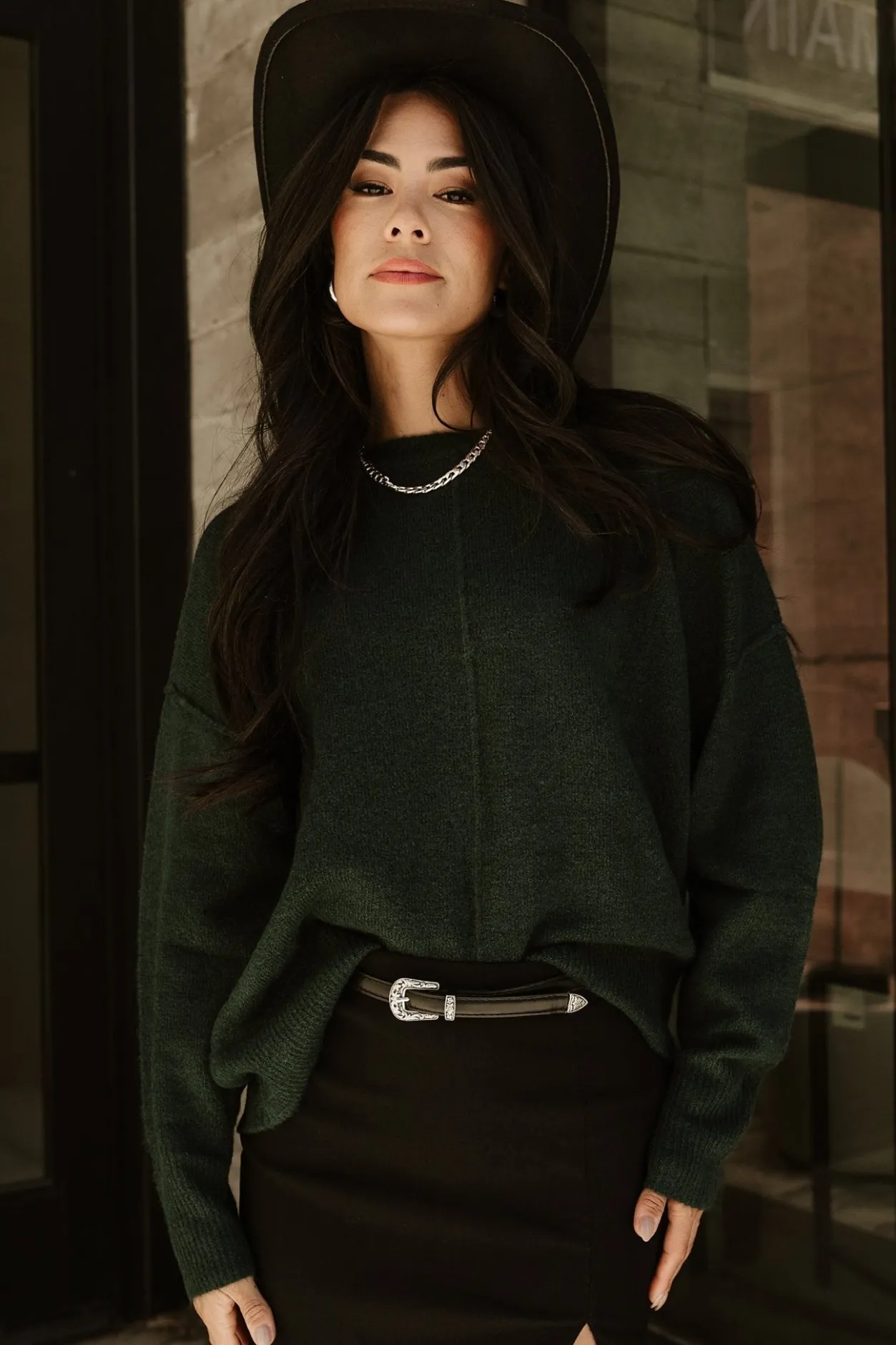 Best Baltic Born Edmonton Sweater | Dark Green DarkGreen