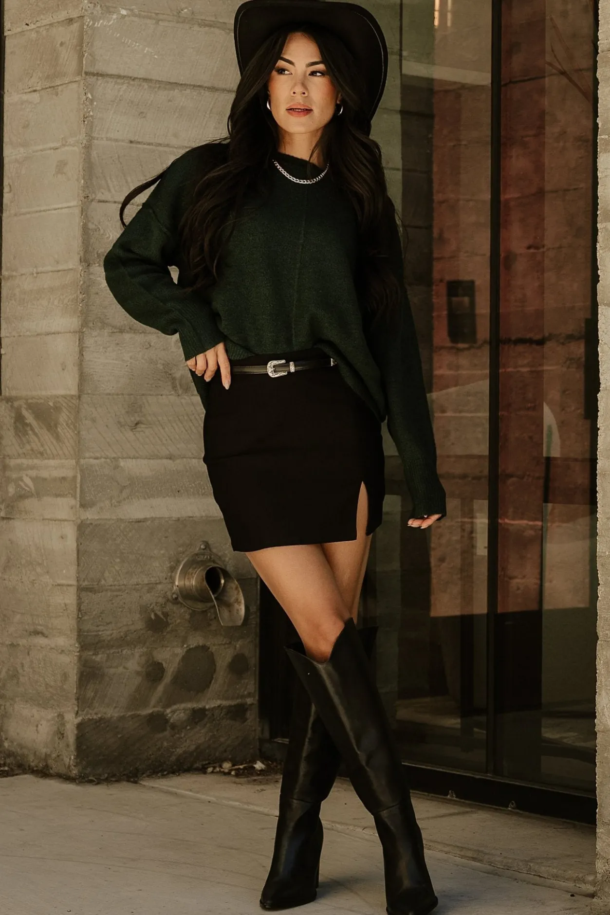 Best Baltic Born Edmonton Sweater | Dark Green DarkGreen