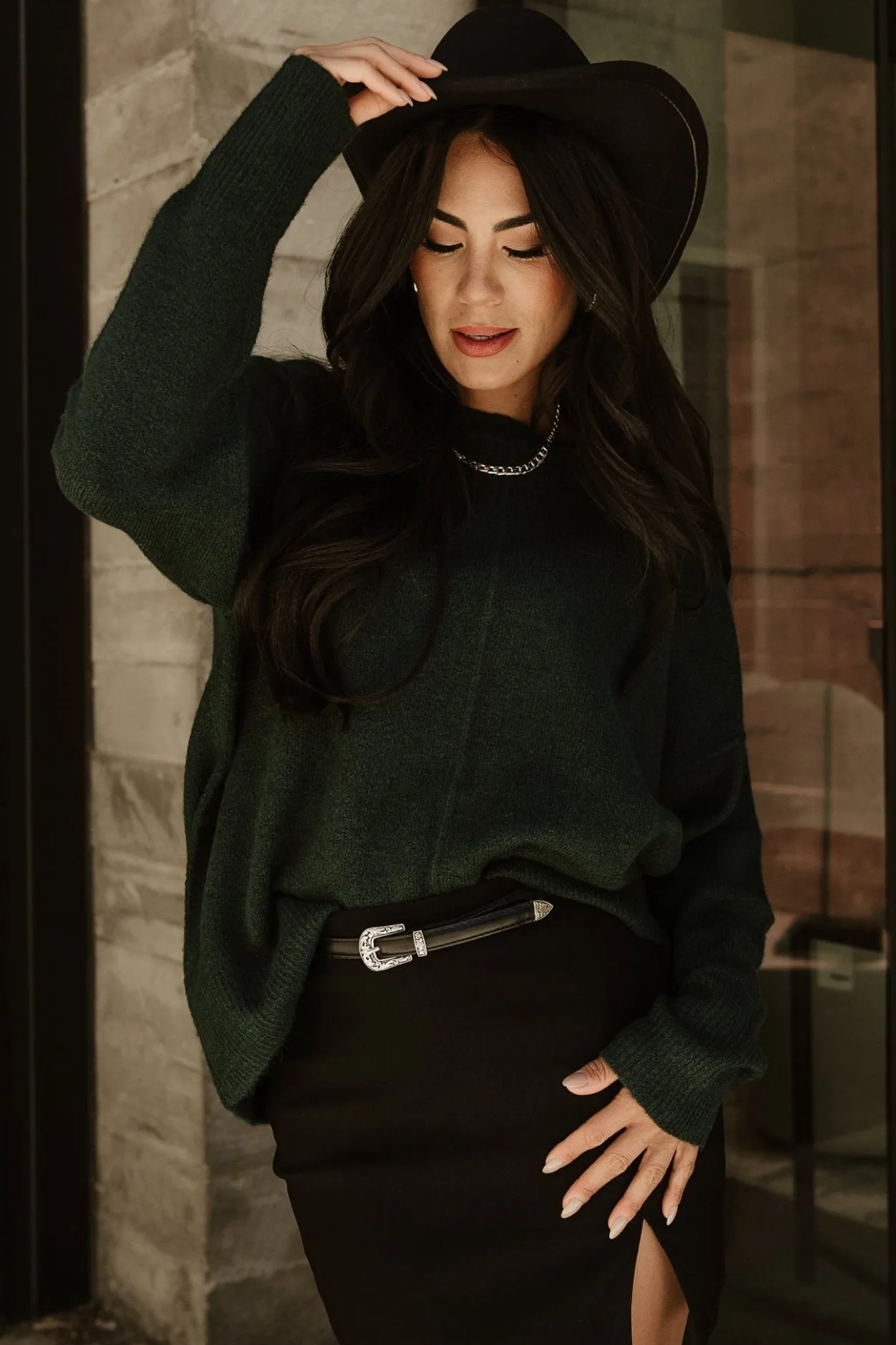 Best Baltic Born Edmonton Sweater | Dark Green DarkGreen