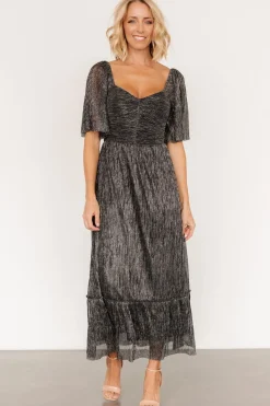 New Baltic Born Elea Shimmer Dress | Black