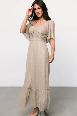 Outlet Baltic Born Elea Shimmer Dress | Champagne