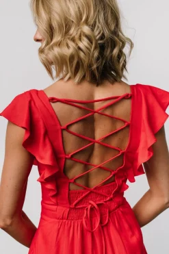 Online Baltic Born Elena Midi Dress | Red