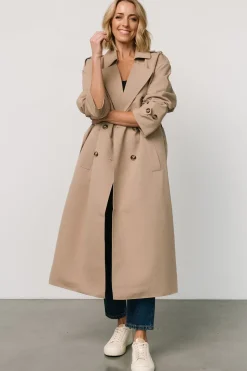 Discount Baltic Born Elias Trench Coat | Beige