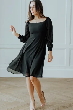 New Baltic Born Elise Short Dress | Black