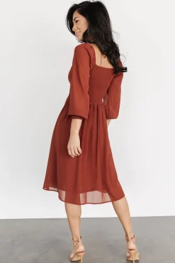 Online Baltic Born Elise Short Dress | Cinnamon